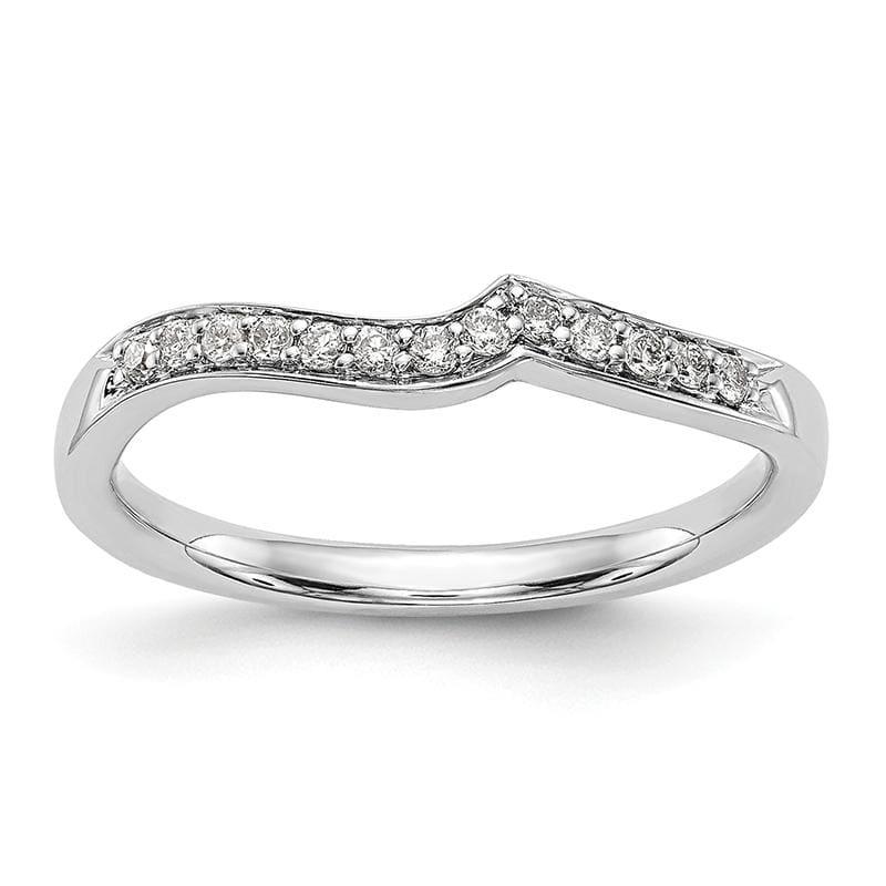 14kw Diamond Contoured Wedding Band - Seattle Gold Grillz