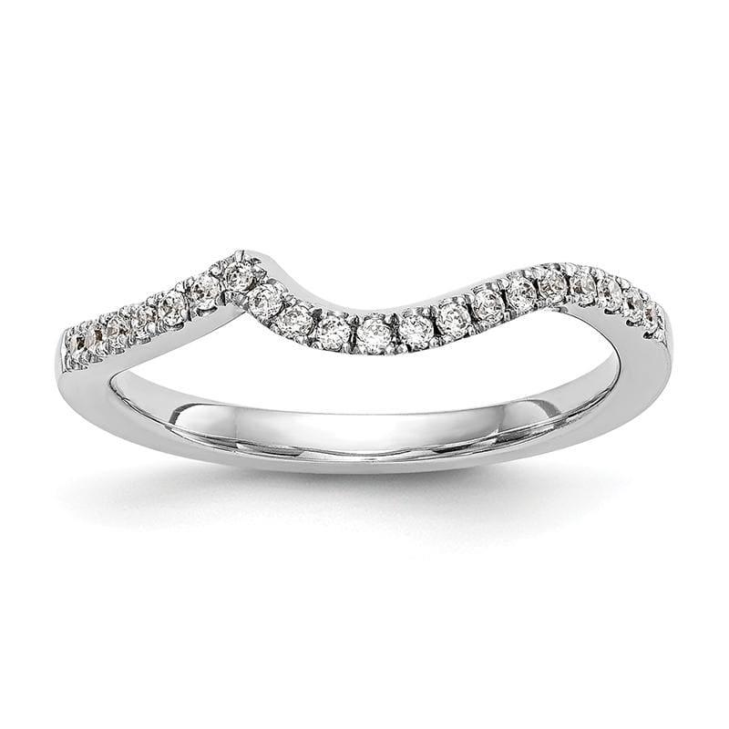 14kw Diamond Contoured Wedding Band - Seattle Gold Grillz