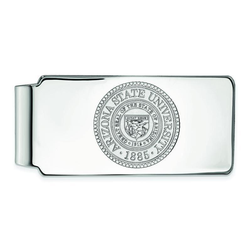 14kw LogoArt Arizona State University Money Clip Crest - Seattle Gold Grillz