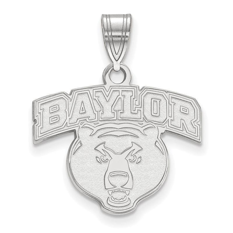 14kw LogoArt Baylor University Medium Pendant - Seattle Gold Grillz