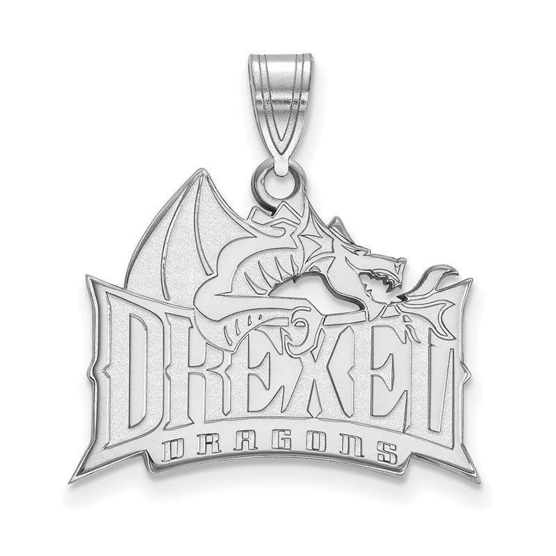 14kw LogoArt Drexel University Large Pendant - Seattle Gold Grillz