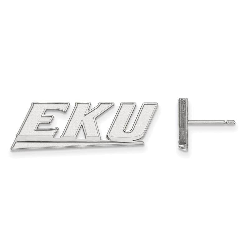 14kw LogoArt Eastern Kentucky University Small Post Earrings - Seattle Gold Grillz