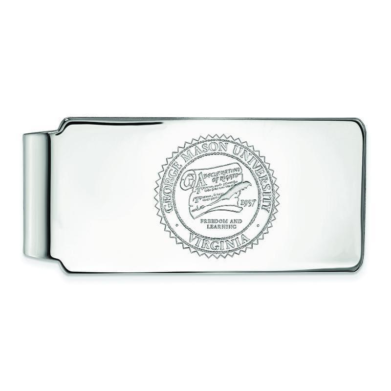 14kw LogoArt George Mason University Money Clip Crest - Seattle Gold Grillz