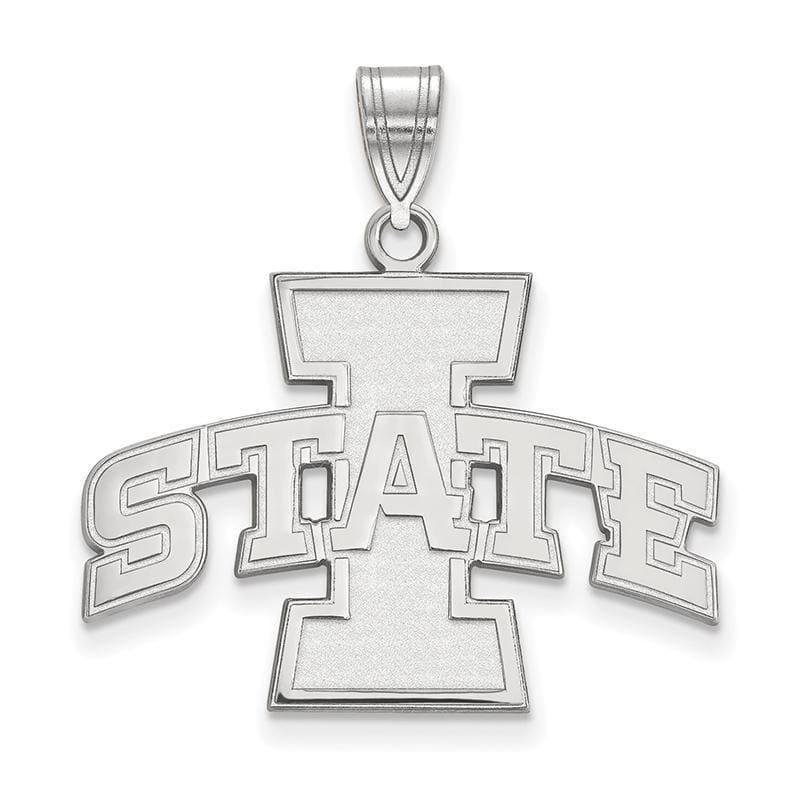 14kw LogoArt Iowa State University Large Pendant - Seattle Gold Grillz