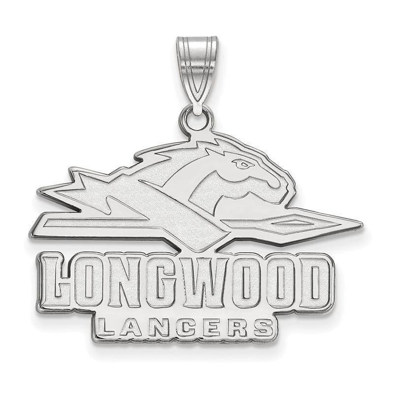 14kw LogoArt Longwood University Large Pendant - Seattle Gold Grillz