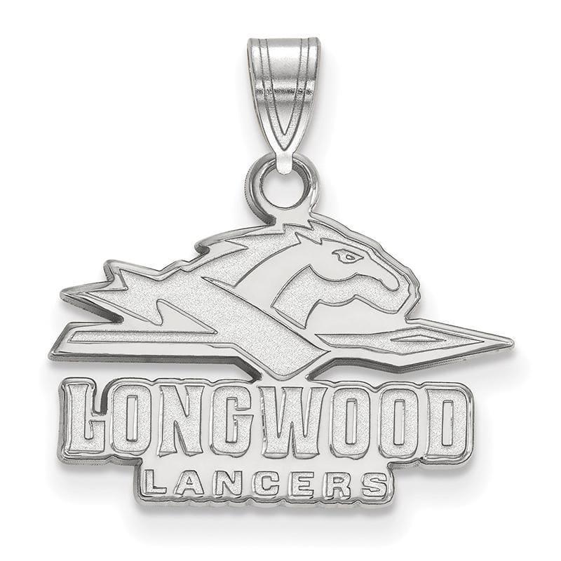 14kw LogoArt Longwood University Small Pendant - Seattle Gold Grillz