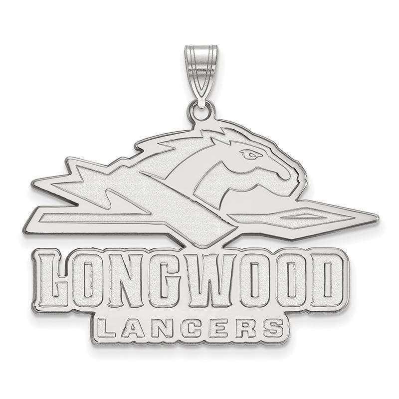14kw LogoArt Longwood University XL Pendant - Seattle Gold Grillz
