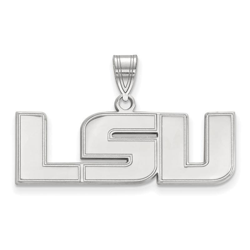 14kw LogoArt Louisiana State University Medium Pendant - Seattle Gold Grillz