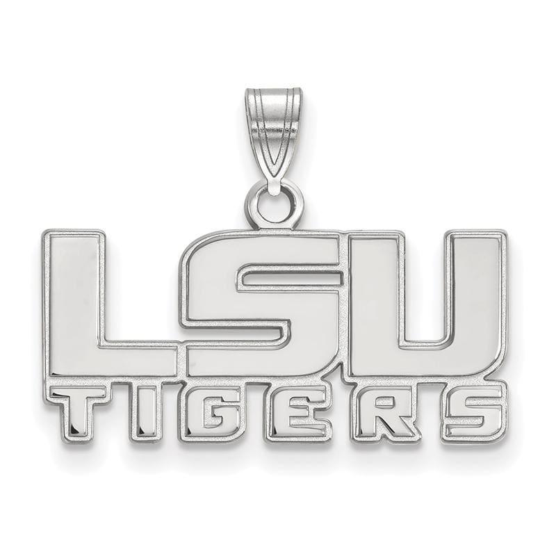 14kw LogoArt Louisiana State University Small Pendant - Seattle Gold Grillz