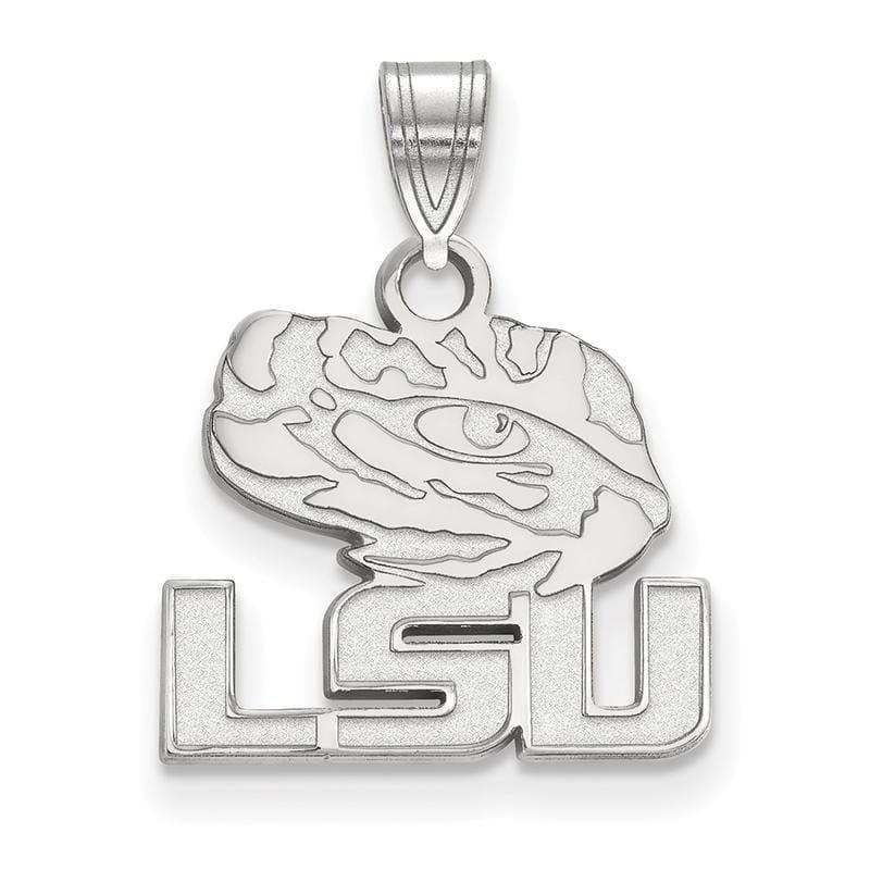 14kw LogoArt Louisiana State University Small Pendant - Seattle Gold Grillz