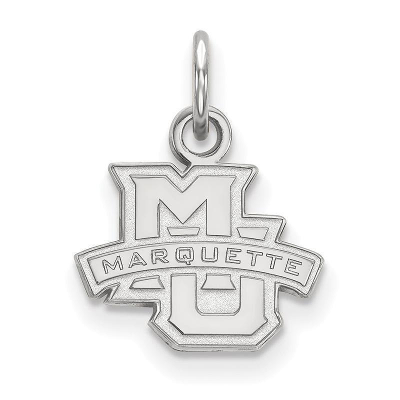 14kw LogoArt Marquette University XS Pendant - Seattle Gold Grillz