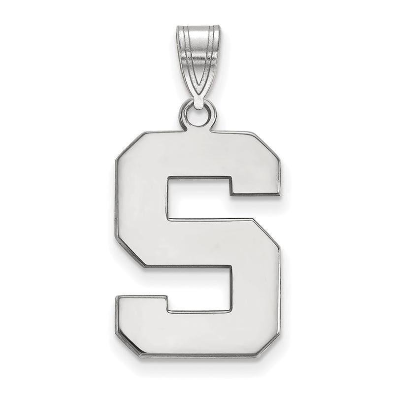 14kw LogoArt Michigan State University Large Pendant - Seattle Gold Grillz