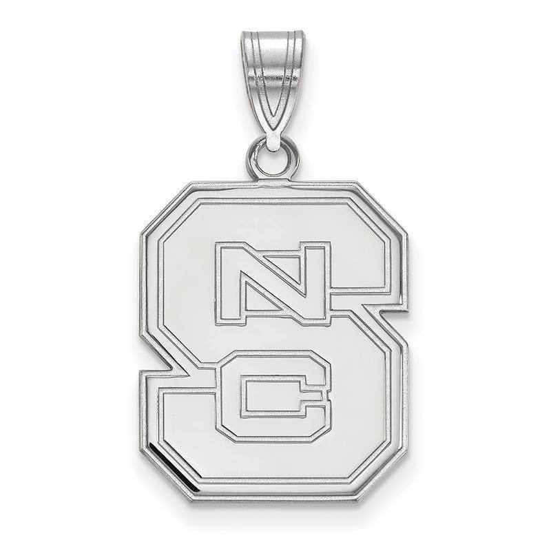 14kw LogoArt North Carolina State University Large Pendant - Seattle Gold Grillz