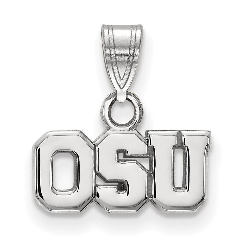 14kw LogoArt Ohio State University Small Pendant - Seattle Gold Grillz