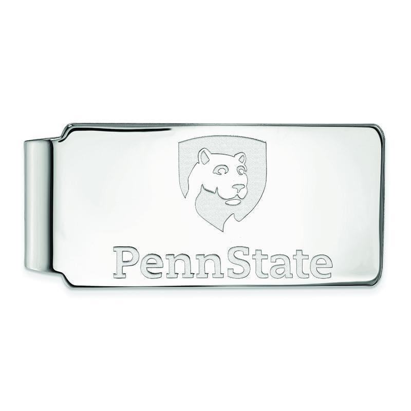 14kw LogoArt Penn State University Money Clip - Seattle Gold Grillz