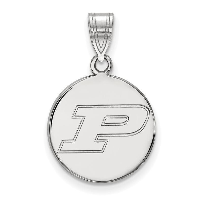 14kw LogoArt Purdue Medium Disc Pendant - Seattle Gold Grillz