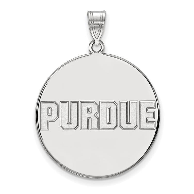 14kw LogoArt Purdue XL Disc Pendant - Seattle Gold Grillz