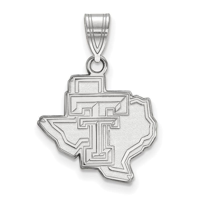 14kw LogoArt Texas Tech University Medium Pendant - Seattle Gold Grillz