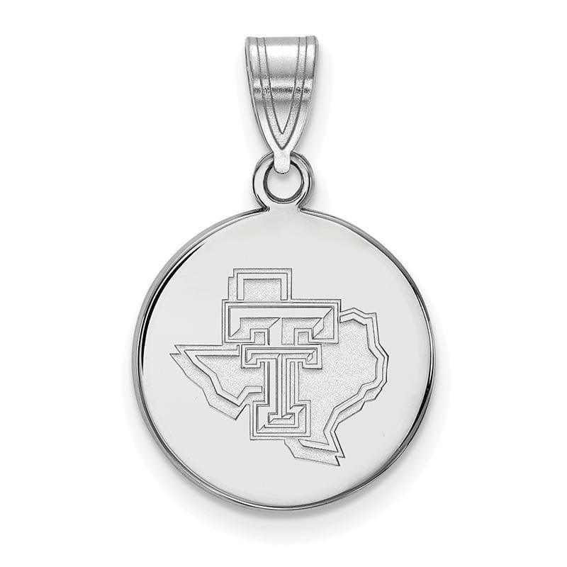 14kw LogoArt Texas Tech University Medium Pendant - Seattle Gold Grillz