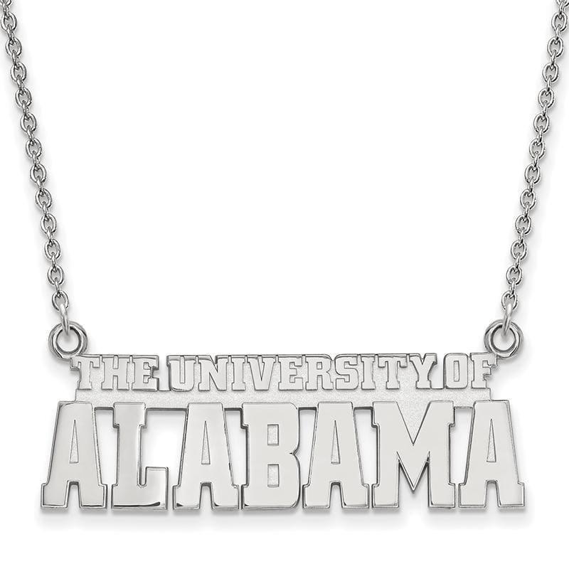 14kw LogoArt University of Alabama Large Pendant - Seattle Gold Grillz