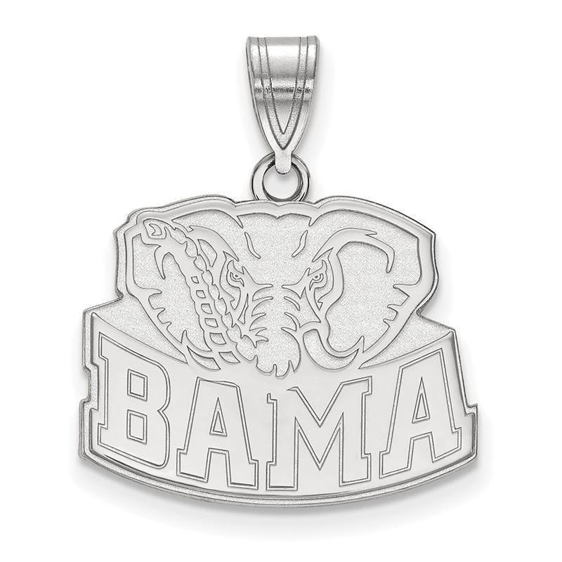 14kw LogoArt University of Alabama Medium Pendant - Seattle Gold Grillz