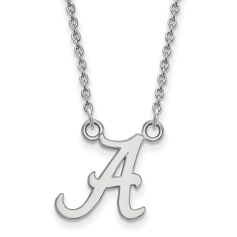 14kw LogoArt University of Alabama Small Pendant w-Necklace - Seattle Gold Grillz