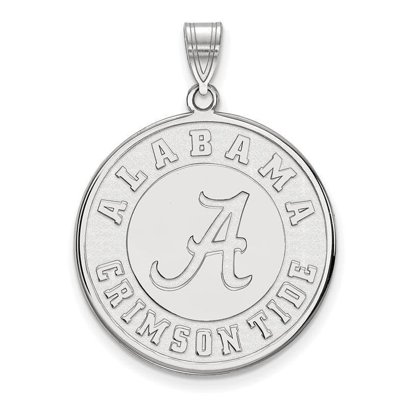 14kw LogoArt University of Alabama XL Disc Pendant - Seattle Gold Grillz