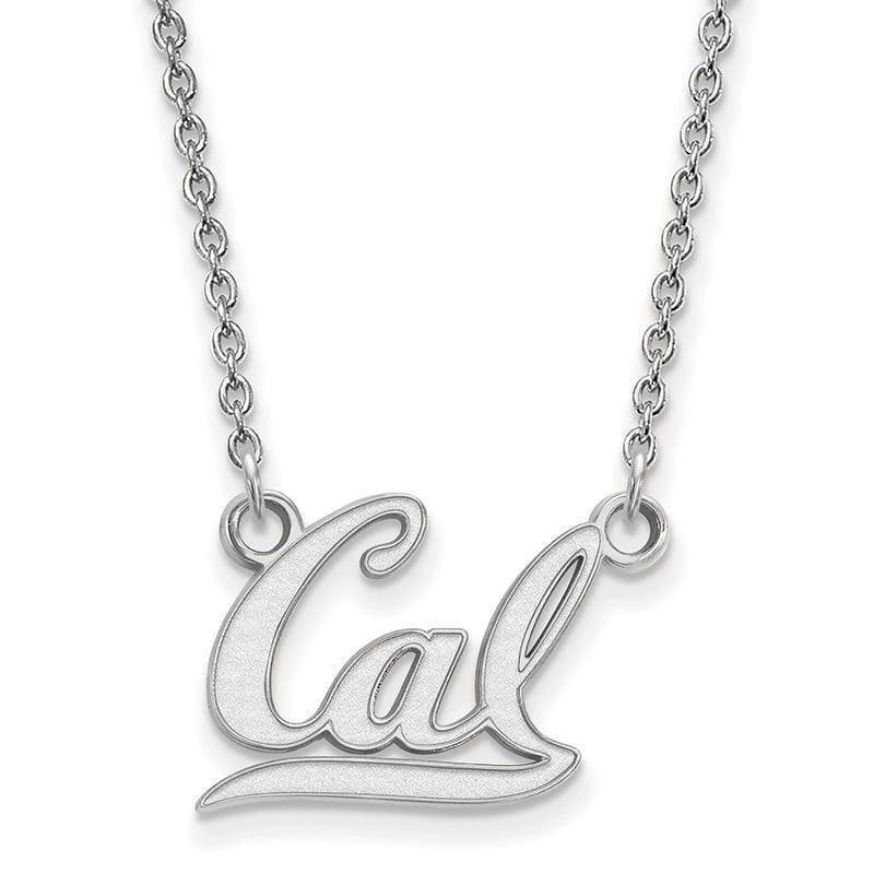 14kw LogoArt University of California Berkeley Small Pendant w-Necklace - Seattle Gold Grillz