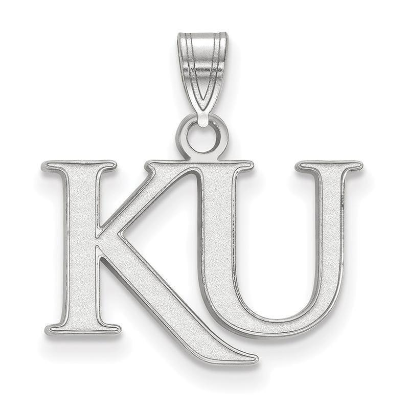 14kw LogoArt University of Kansas Small Pendant - Seattle Gold Grillz