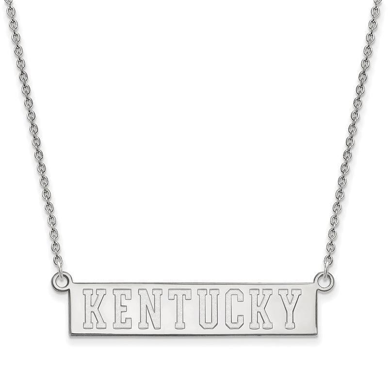 14kw LogoArt University of Kentucky Small Pendant w-Necklace - Seattle Gold Grillz