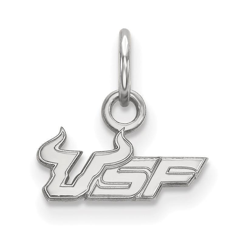 14kw LogoArt University of South Florida XS Pendant - Seattle Gold Grillz