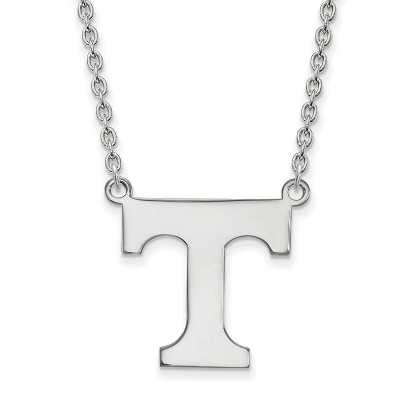 14kw LogoArt University of Tennessee Large Pendant w-Necklace - Seattle Gold Grillz