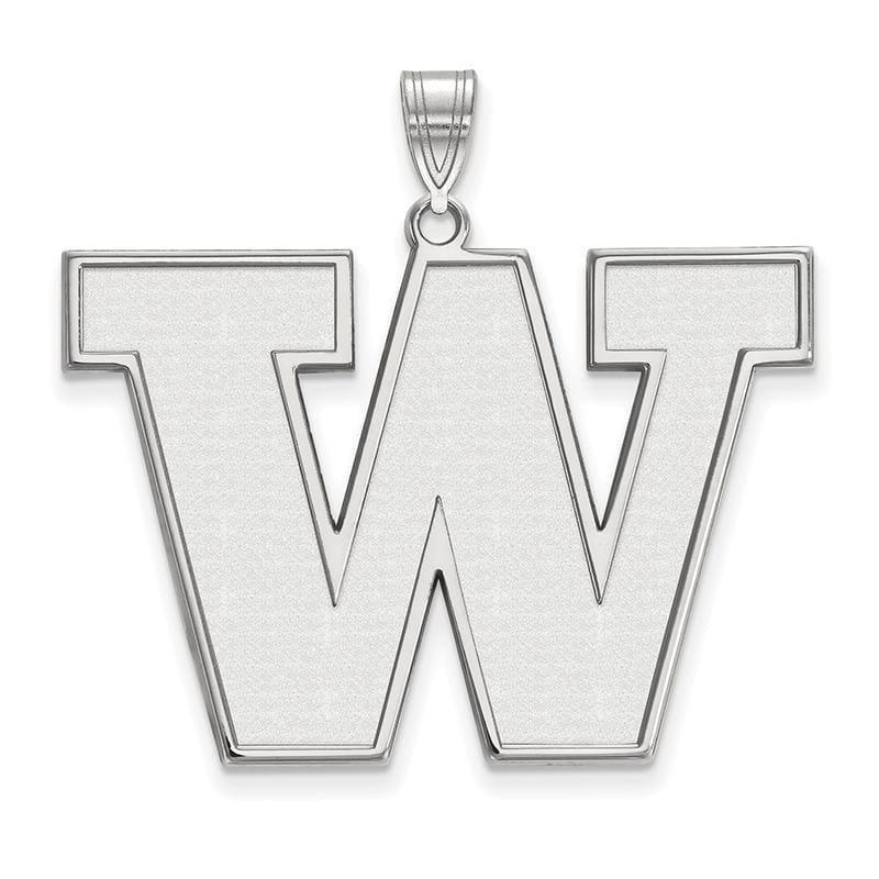 14kw LogoArt University of Washington XL Pendant - Seattle Gold Grillz