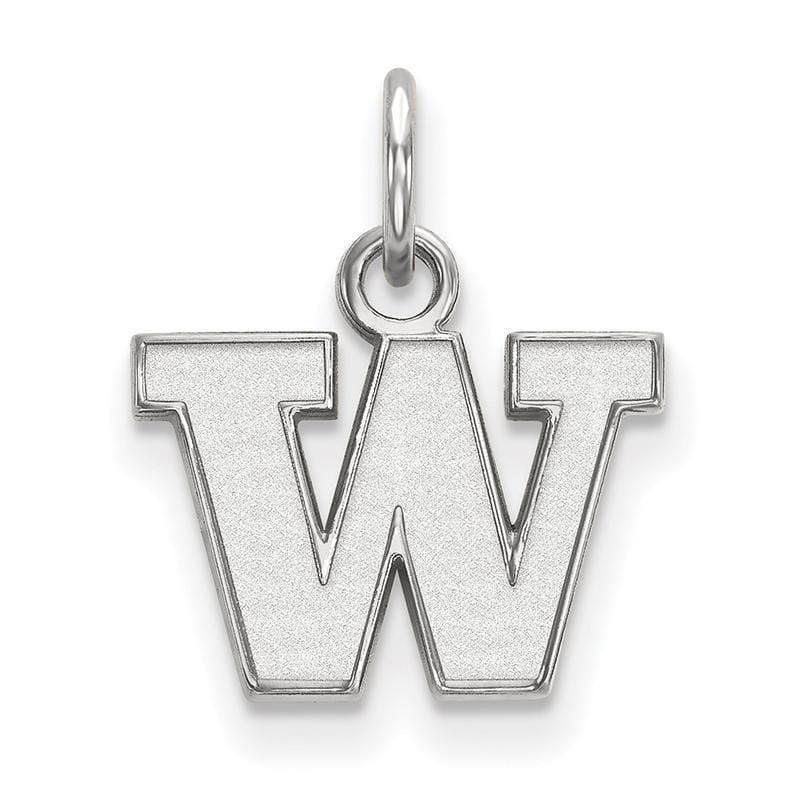 14kw LogoArt University of Washington XS Pendant - Seattle Gold Grillz