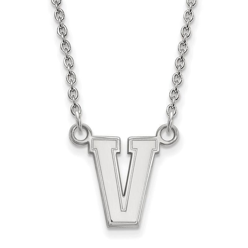 14kw LogoArt Vanderbilt University Small Pendant w-Necklace - Seattle Gold Grillz