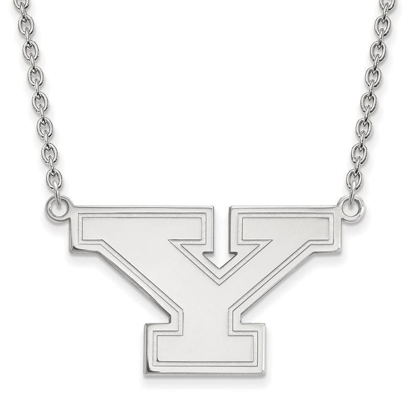 14kw LogoArt Youngstown State University Large Pendant w-Necklace - Seattle Gold Grillz