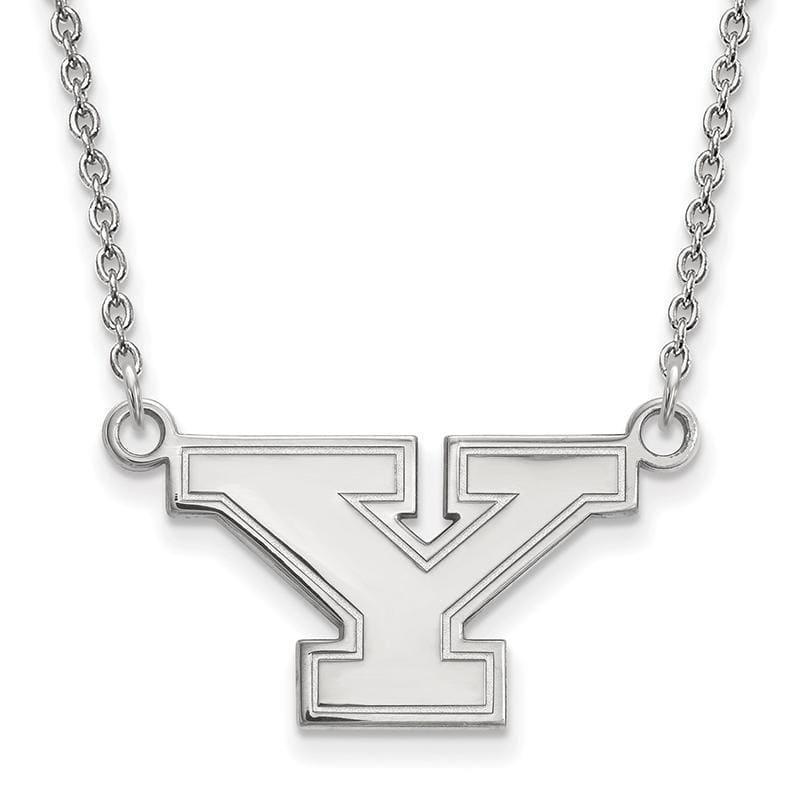 14kw LogoArt Youngstown State University Small Pendant w-Necklace - Seattle Gold Grillz