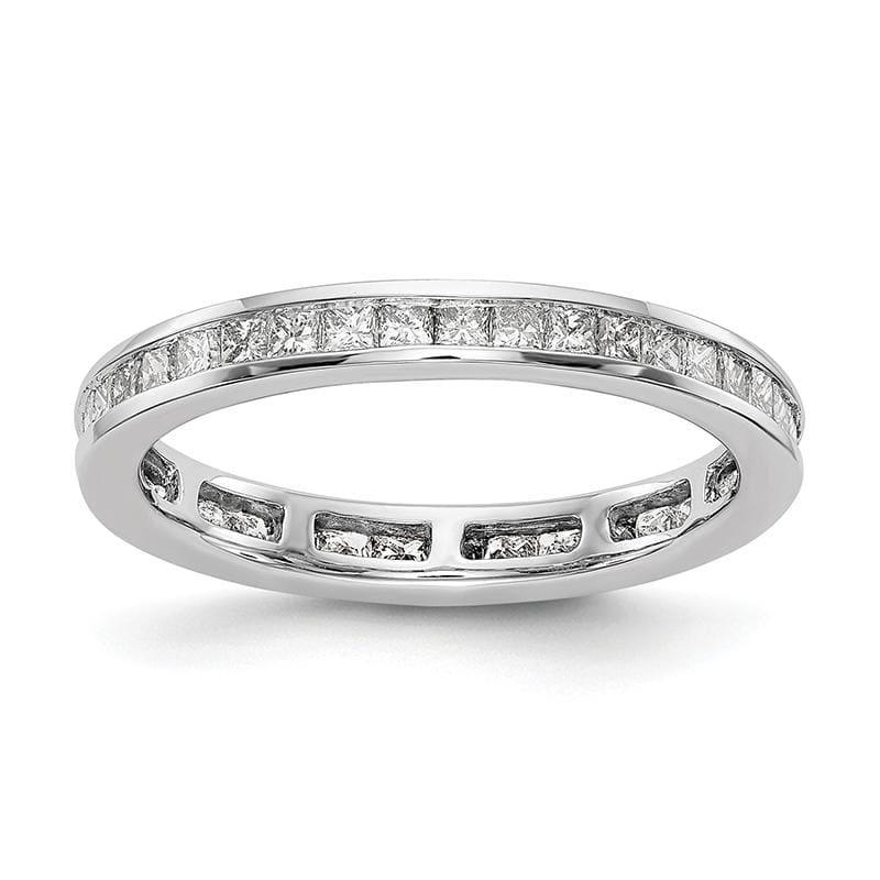 14KW SI2-I1( H-I) 28 Princess = 2CT Channel Set Eternity Band - Seattle Gold Grillz