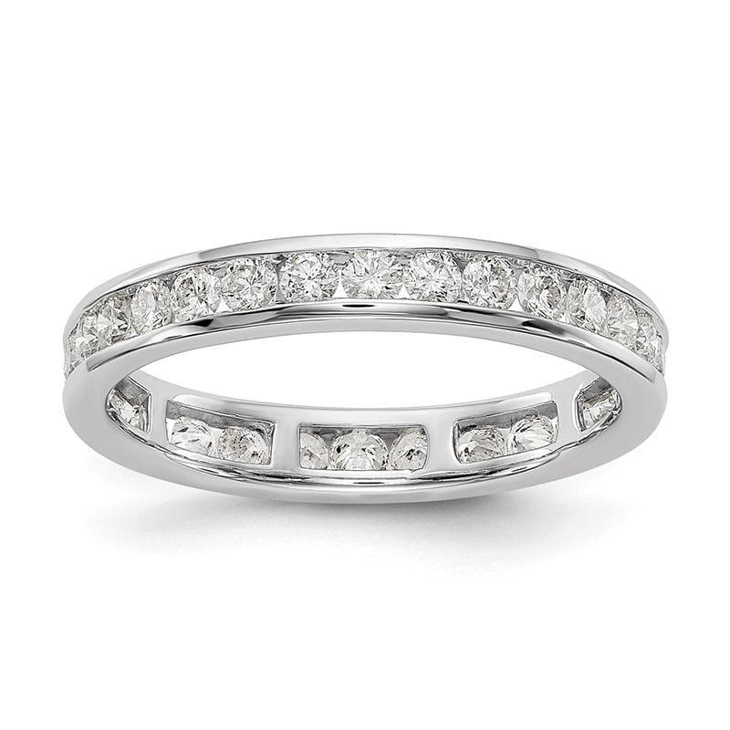 14KW SI2-I1( H-I) 28 Round = 1CT Channel Set Eternity Band - Seattle Gold Grillz