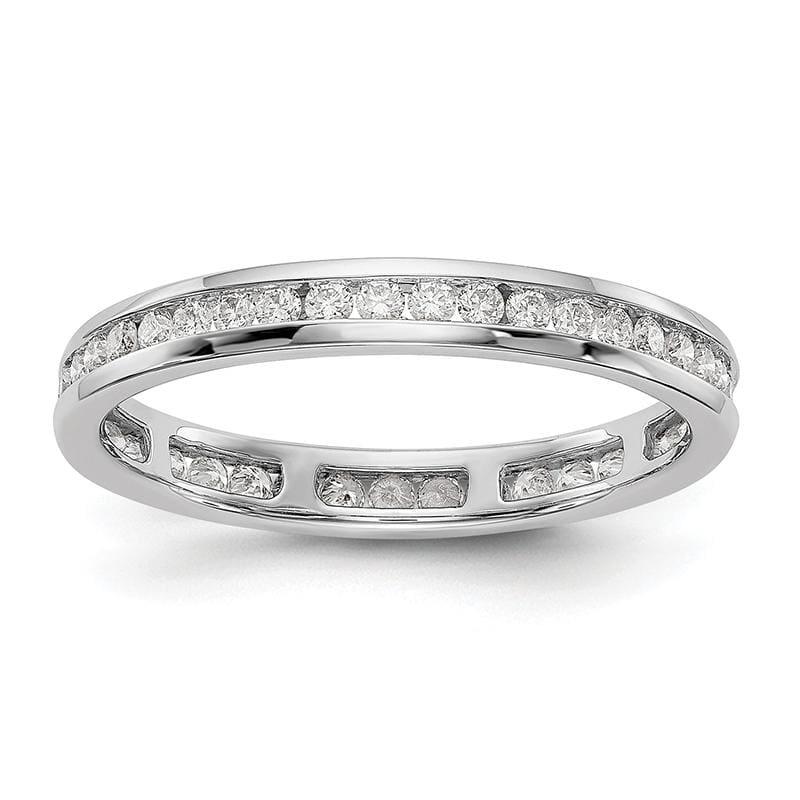 14KW SI2-I1( H-I) 41 Round = 1-2CT Channel Set Eternity Band - Seattle Gold Grillz