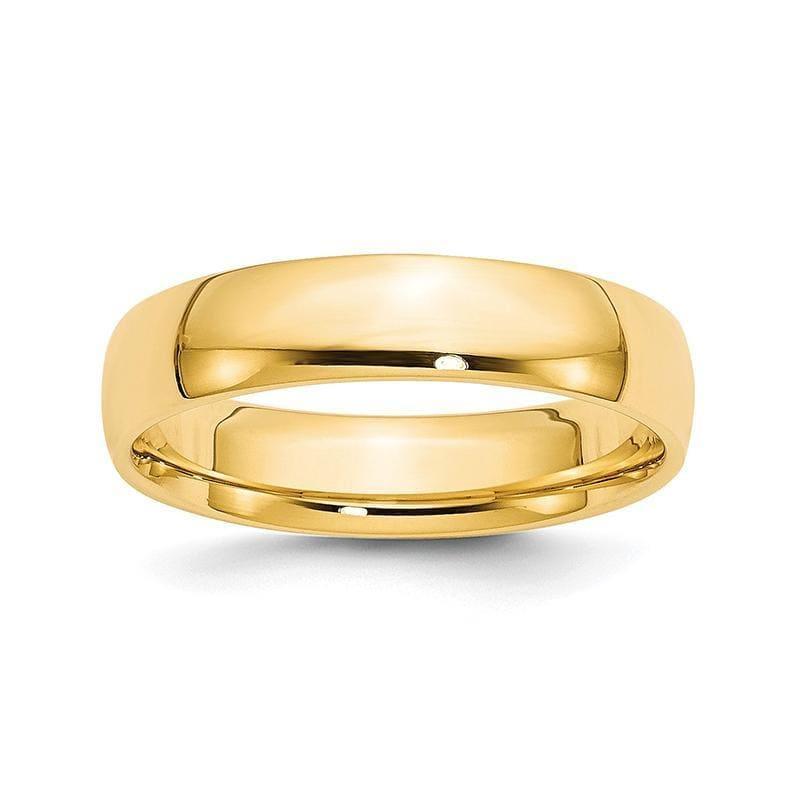 14KY 5mm LTW Comfort Fit Band - Seattle Gold Grillz