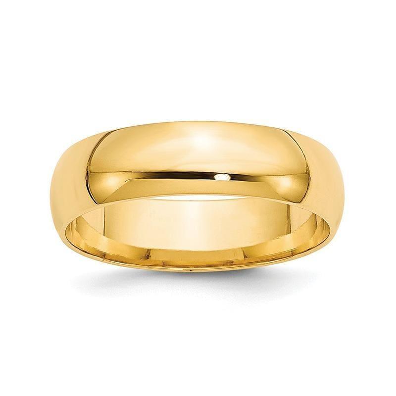 14KY 6mm LTW Comfort Fit Band - Seattle Gold Grillz