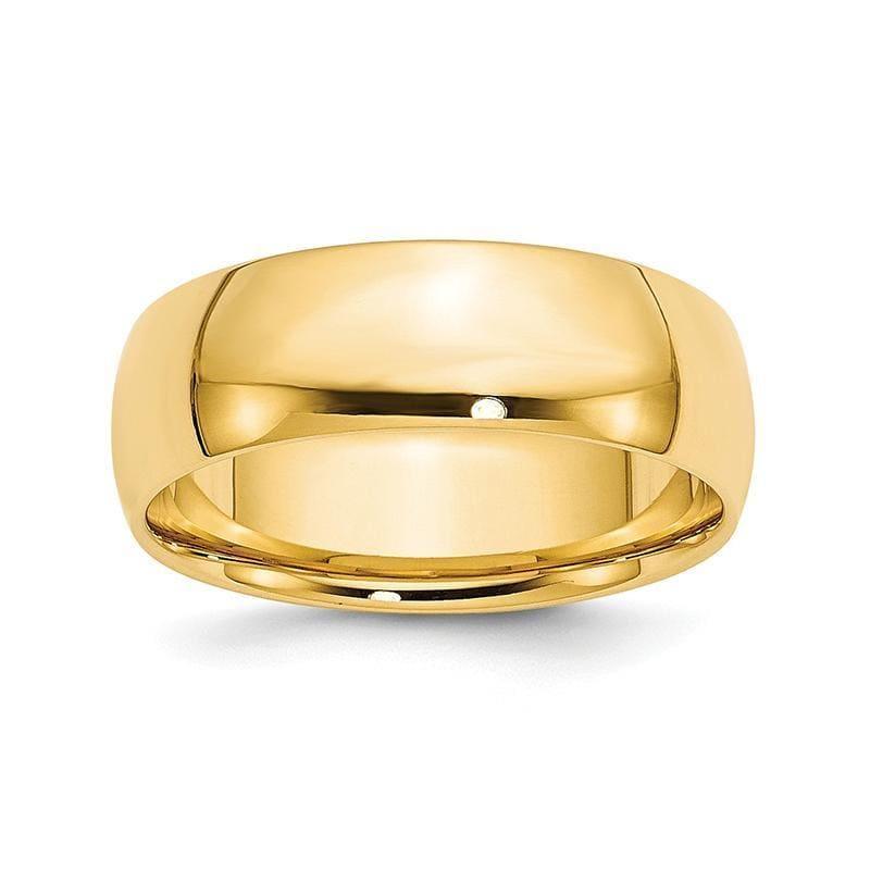 14KY 7mm LTW Comfort Fit Band - Seattle Gold Grillz
