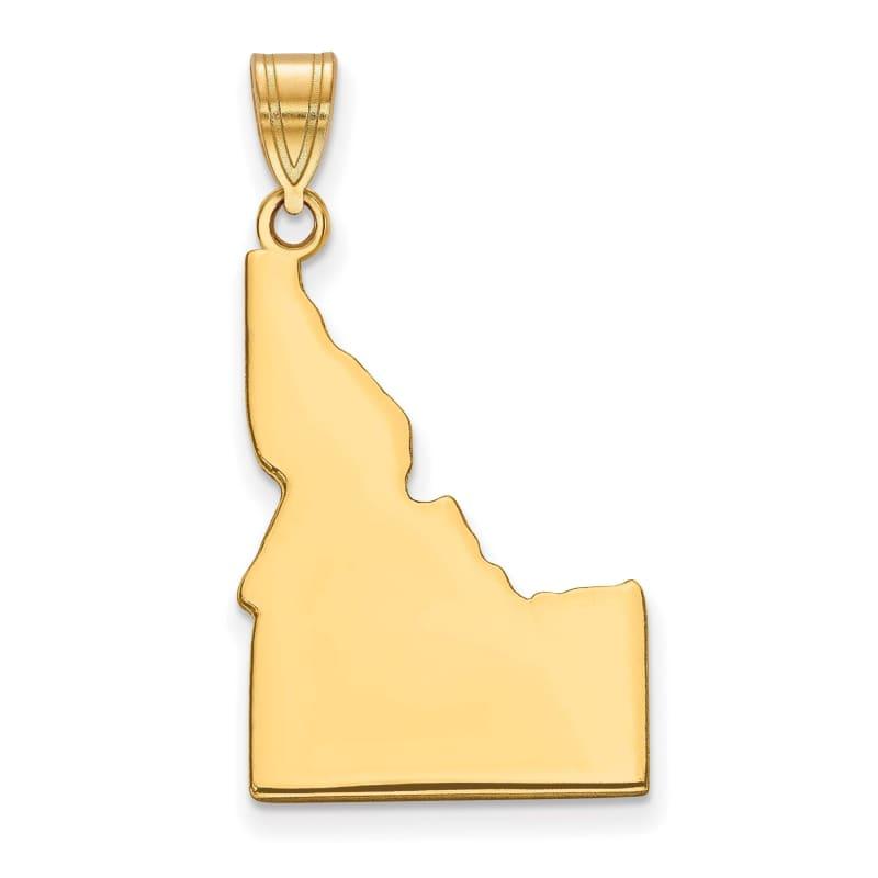 14KY ID State Pendant Bail Only - Seattle Gold Grillz