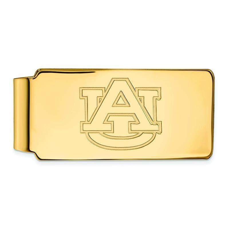 14ky LogoArt Auburn University Money Clip - Seattle Gold Grillz