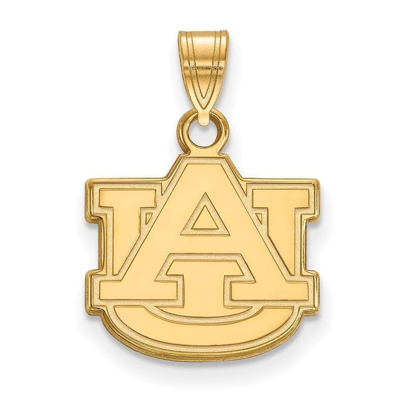 14ky LogoArt Auburn University Small Pendant - Seattle Gold Grillz