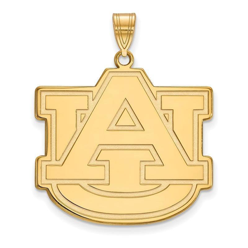 14ky LogoArt Auburn University XL Pendant - Seattle Gold Grillz