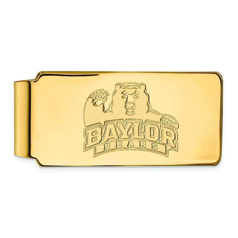 14ky LogoArt Baylor University Money Clip - Seattle Gold Grillz
