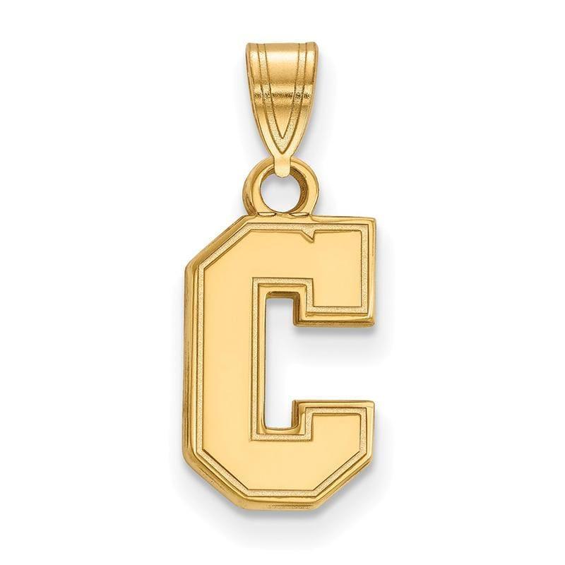14ky LogoArt College of Charleston Small Pendant - Seattle Gold Grillz