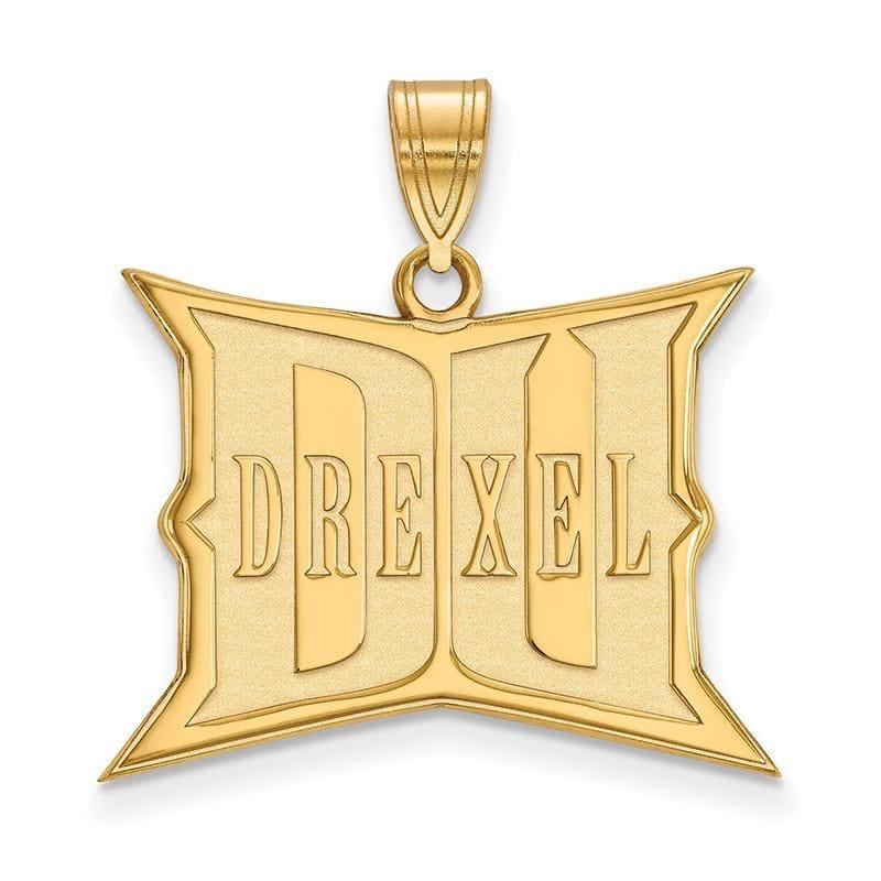 14ky LogoArt Drexel University Large Pendant - Seattle Gold Grillz